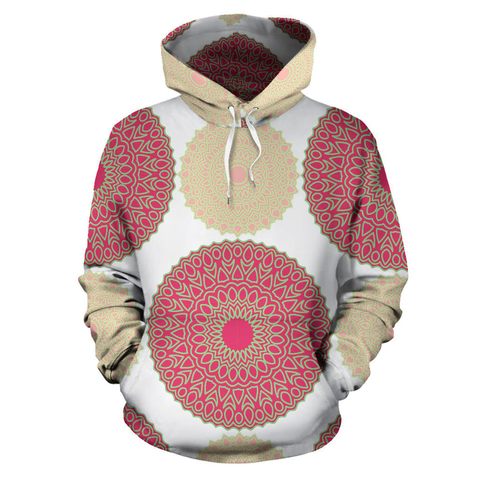 Circle Indian Pattern Men Women Pullover Hoodie