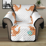 Cute Kangaroo pattern Recliner Cover Protector