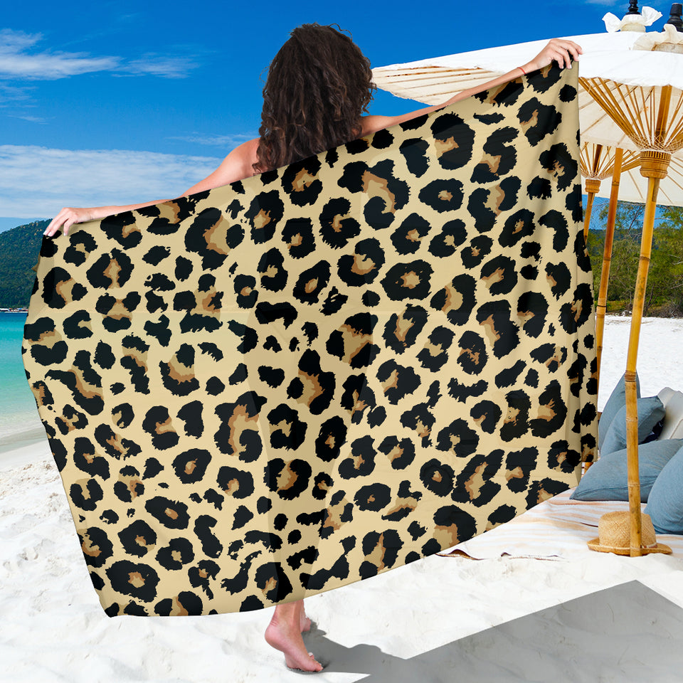 Leopard Print Design Pattern Sarong