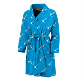 Darts Pattern Print Design 05 Men's Bathrobe