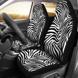 Zebra Skin Pattern  Universal Fit Car Seat Covers