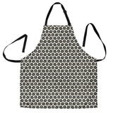 Coffee Bean Abstract Modern Pattern Adjustable Apron