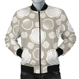 Scallop Shell Pattern Men'S Bomber Jacket