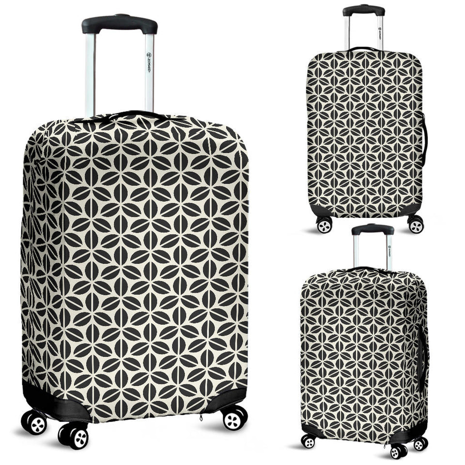 Coffee Bean Abstract Modern Pattern Luggage Covers