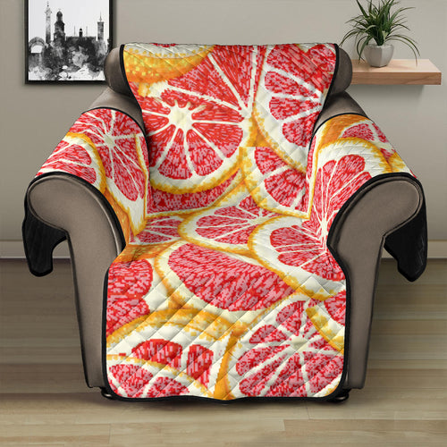 Tropical grapefruit pattern Recliner Cover Protector