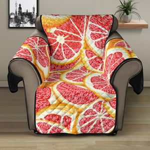 Tropical grapefruit pattern Recliner Cover Protector