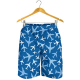 Airplane Pattern In The Sky Men Shorts