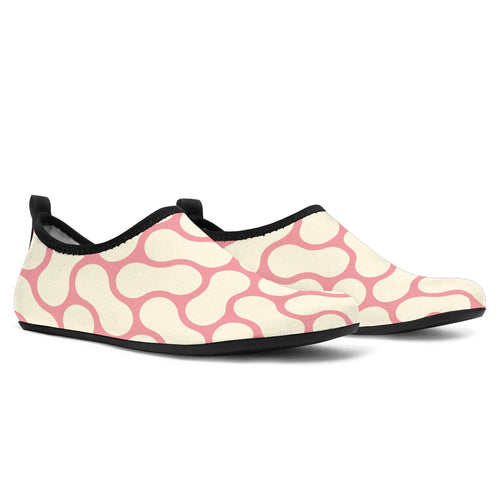 Peanuts Texture Pattern Aqua Shoes