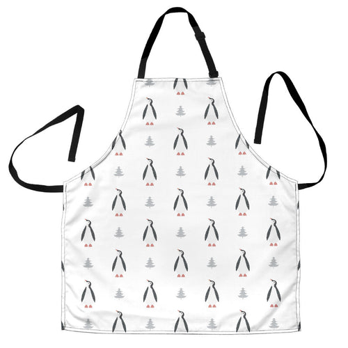 Penguin Pattern Adjustable Apron