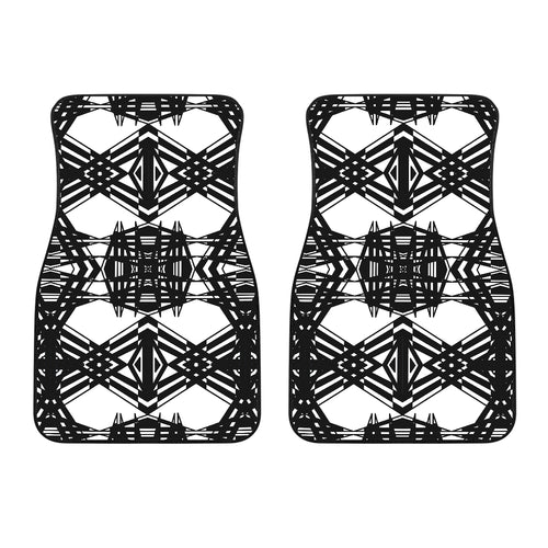 Winter Basketwork Front Car Mats (Set Of 2)