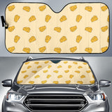 Cheese Pattern Car Sun Shade