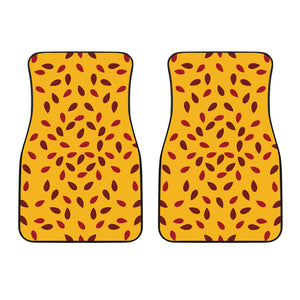 Passion Fruit Texture Front Car Mats