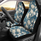 Shell Polynesian Tribal Design Pattern  Universal Fit Car Seat Covers