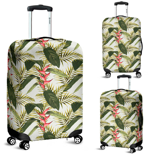 Heliconia Pattern Luggage Covers