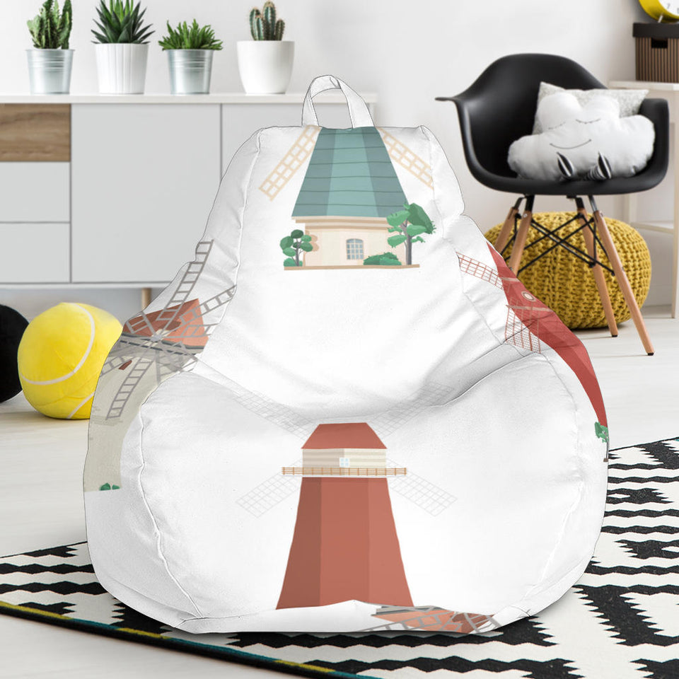 Windmill Design Pattern Bean Bag Cover