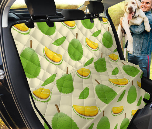 Durian Pattern Dog Car Seat Covers