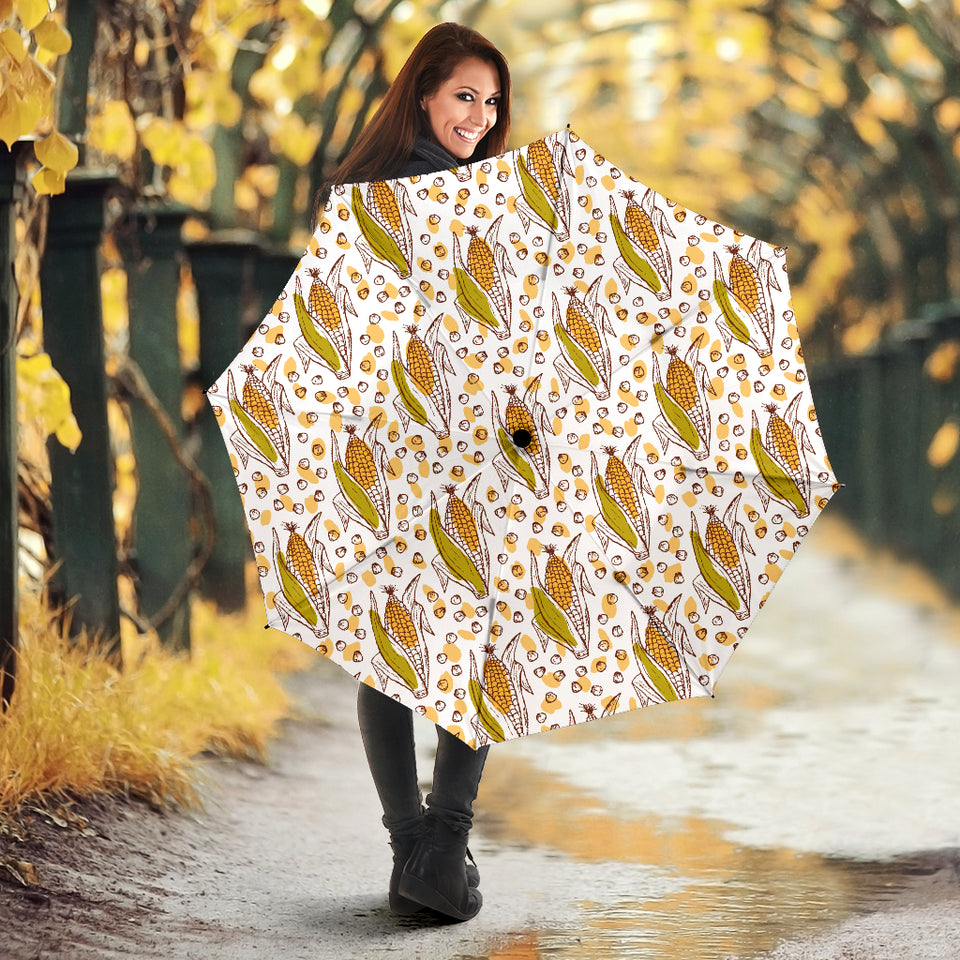 Corn Pattern Print Design 02 Umbrella