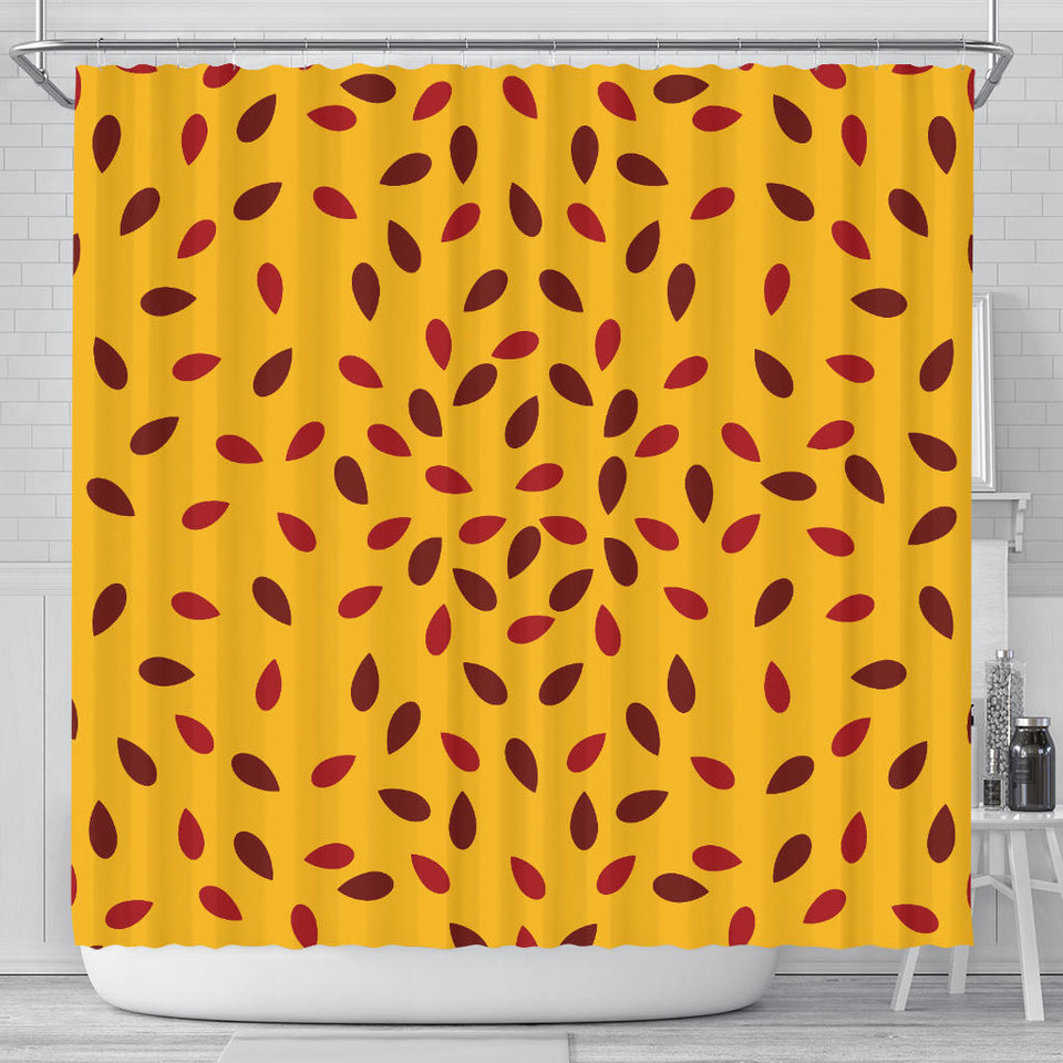 Passion Fruit Texture Shower Curtain Fulfilled In US