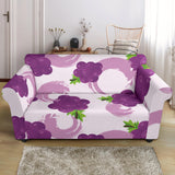 Cute Grape Pattern Loveseat Couch Slipcover