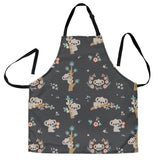 Cute Koala Pattern Adjustable Apron