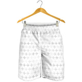 Airplane Print Pattern Men Shorts