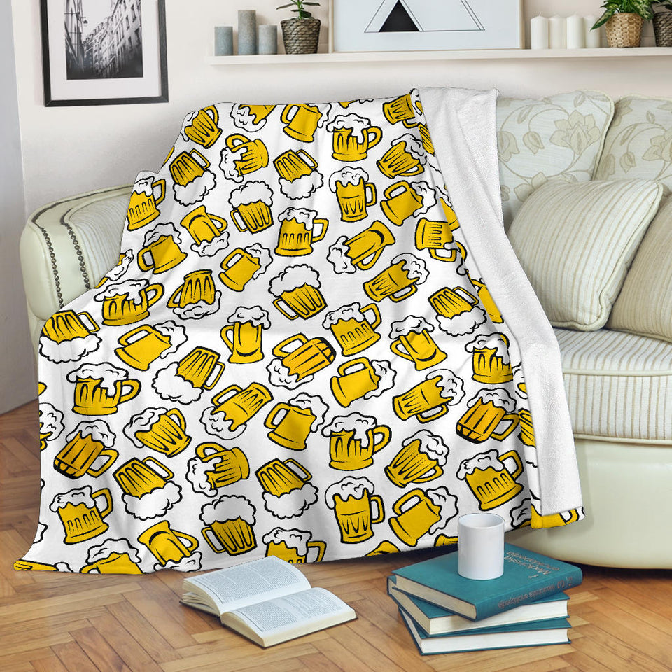 Beer Design Pattern Premium Blanket