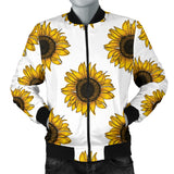 Sunflowers Design Pattern Men'S Bomber Jacket