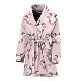 Cute Goat Pattern Women'S Bathrobe