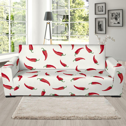 Chili Peppers Pattern Sofa Slipcover