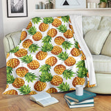 Pineapples Design Pattern Premium Blanket