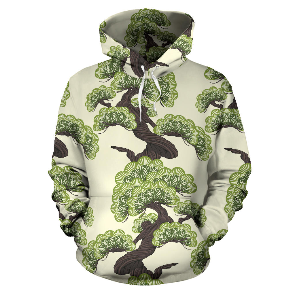Bonsai Pattern Men Women Pullover Hoodie