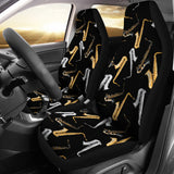 Saxophone Design Pattern  Universal Fit Car Seat Covers