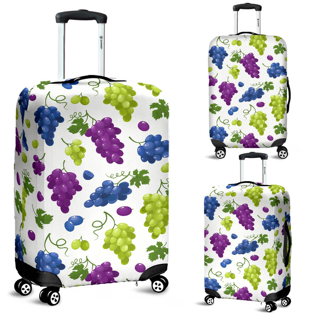 Grape Pattern Luggage Covers