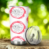 Hand Drawn Dragon Fruit Tumbler