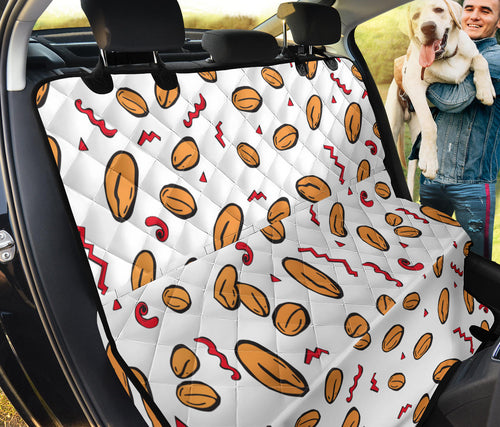 Peanuts Pattern Background Dog Car Seat Covers
