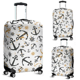 Anchors Rudders Pattern Luggage Covers
