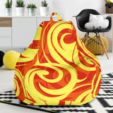 Fire Flame Design Pattern Bean Bag Cover