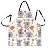 Cute Koalas Teapots Tea Adjustable Apron