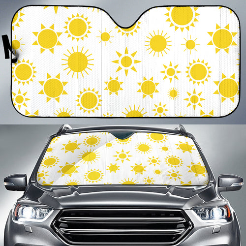 Sun Pattern Car Sun Shade