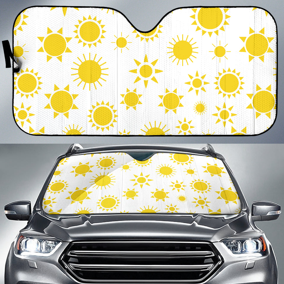 Sun Pattern Car Sun Shade