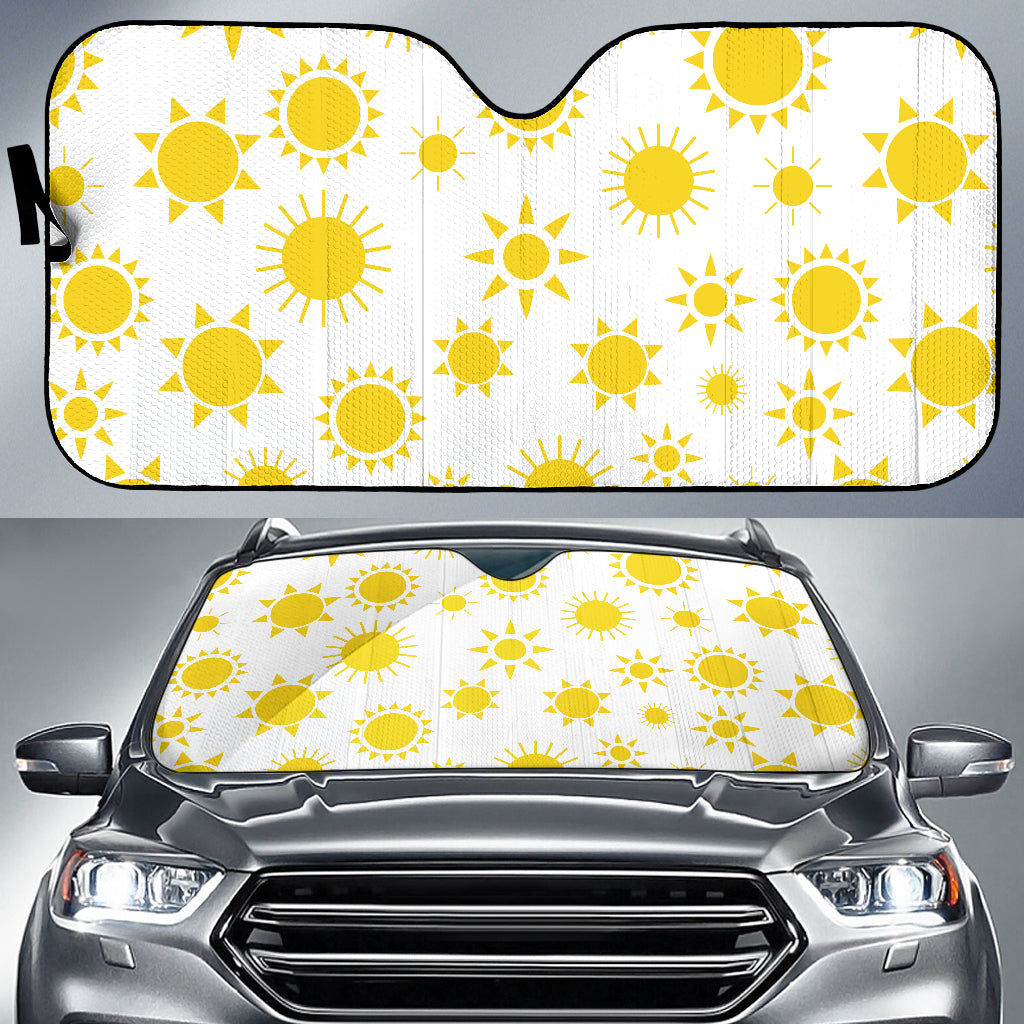 Sun Pattern Car Sun Shade
