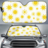 Sun Pattern Car Sun Shade