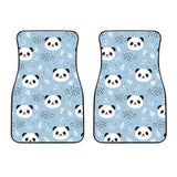 Cute Panda Pattern Front Car Mats