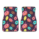 Colorful Donut Glaze Pattern Front Car Mats