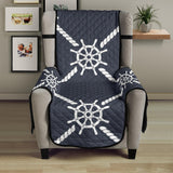 nautical steering wheel rope pattern Chair Cover Protector