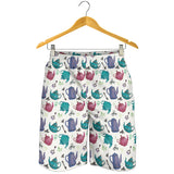 Tea pots Pattern Print Design 05 Men Shorts