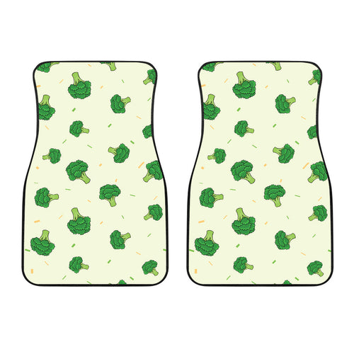 Broccoli Pattern  Front Car Mats