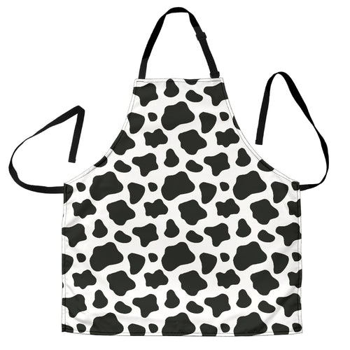 Cow Skin Pattern Adjustable Apron