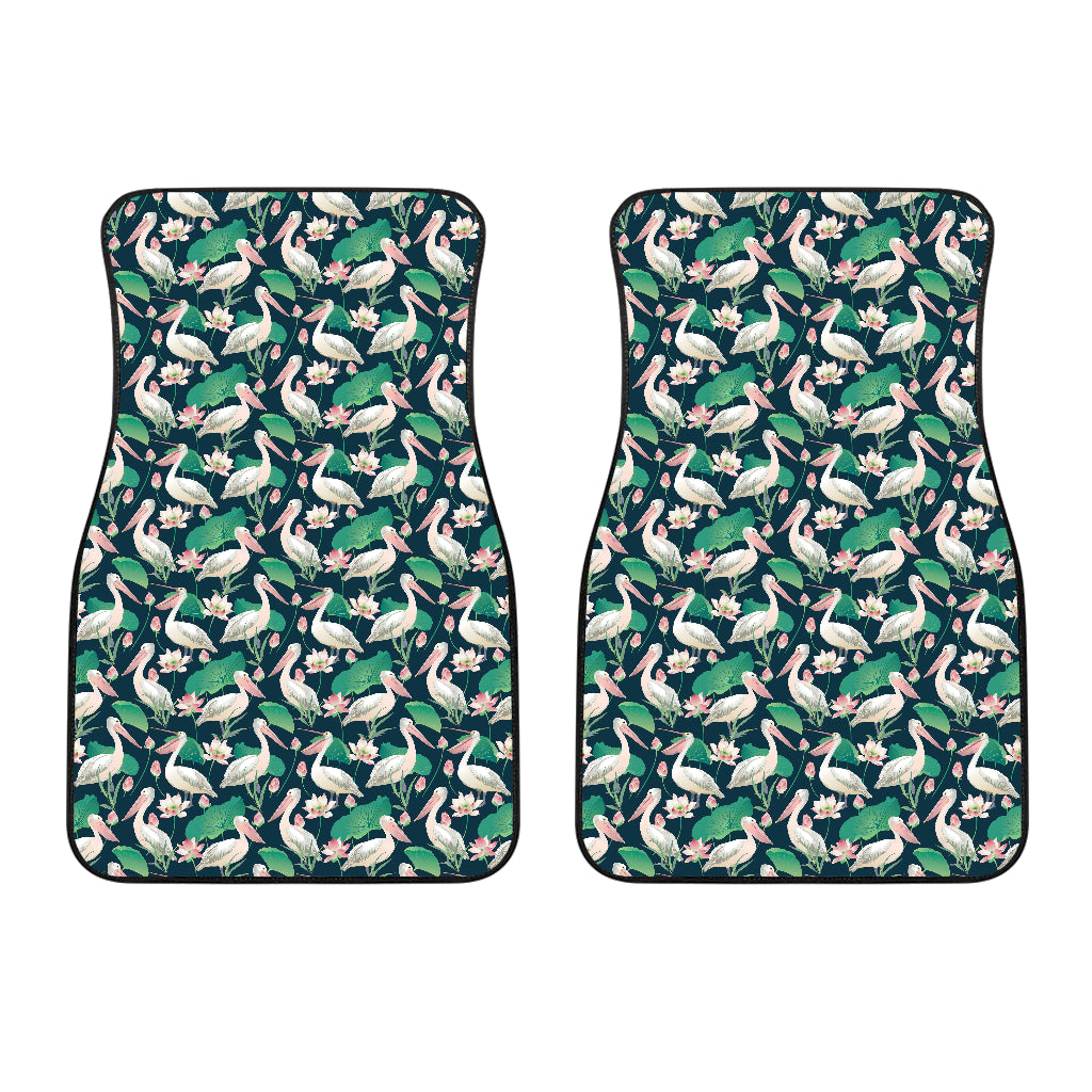 Pelican Pattern Print Design 03 Front Car Mats