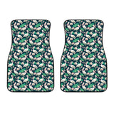 Pelican Pattern Print Design 03 Front Car Mats
